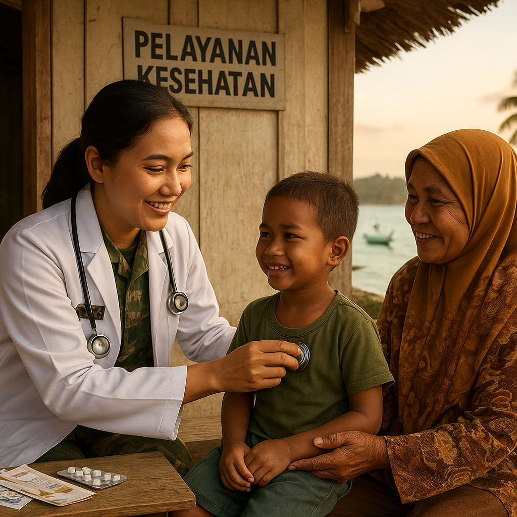 Kisah Dokter TNI di Ujung Barat Indonesia: Sembuhkan Sakit, Tebar Senyuman di Pulau Banyak
