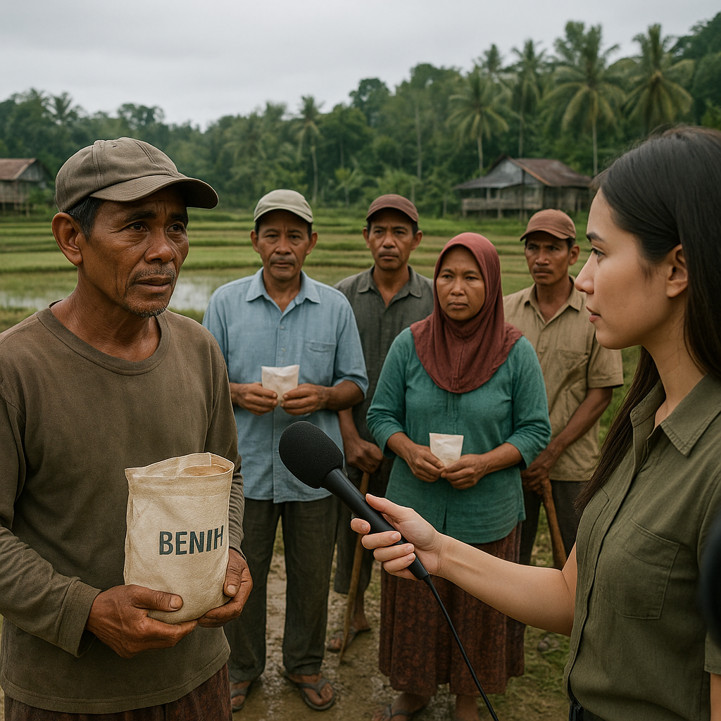 Tanya Warga: "Kapan Bantuan Benih Unggul untuk Musim Tanam Berikutnya Turun ke Desa Kami?"