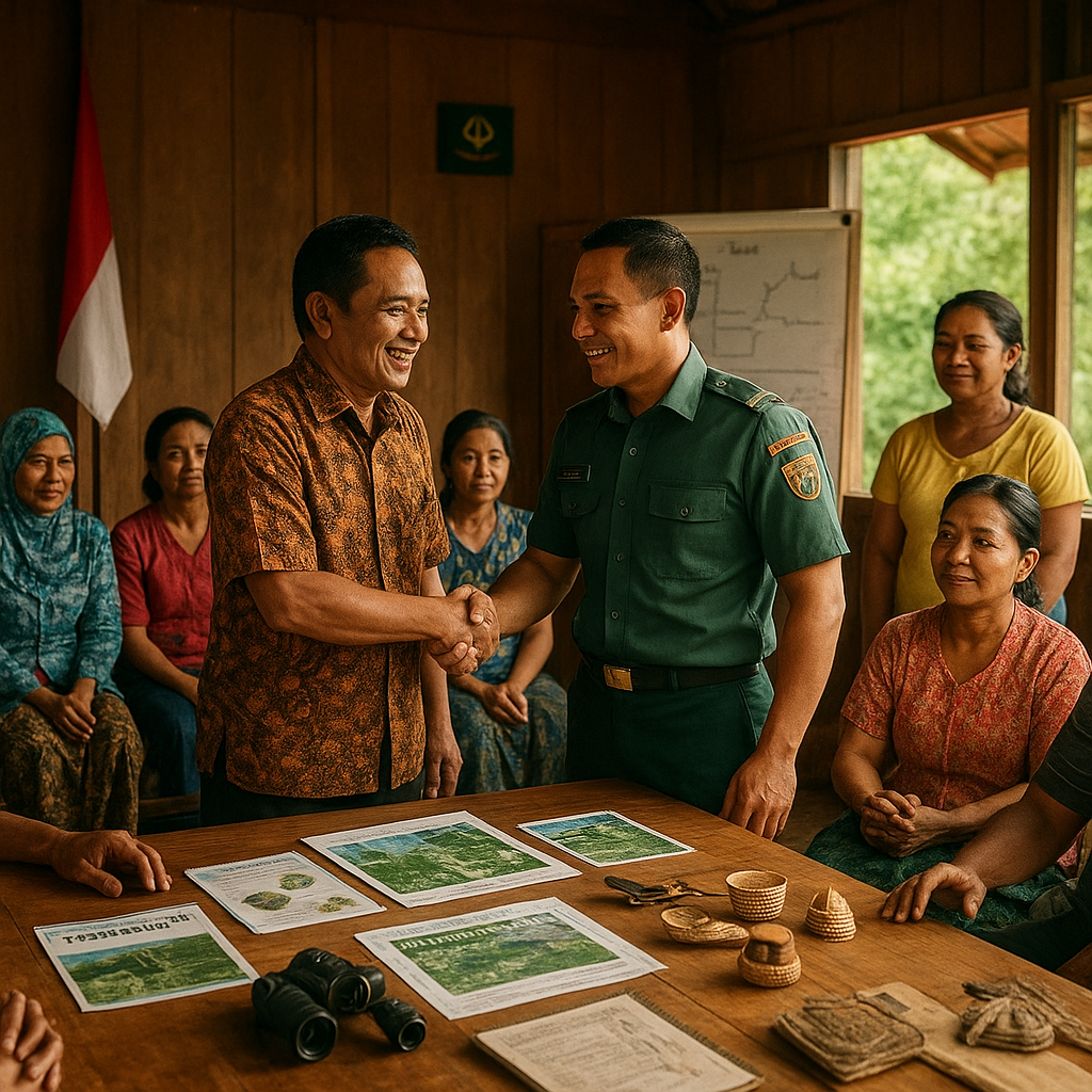 Aspirasi Warga Desa Penyangga Hutan di Jambi: Minta Pendampingan Ekowisata dari TNI