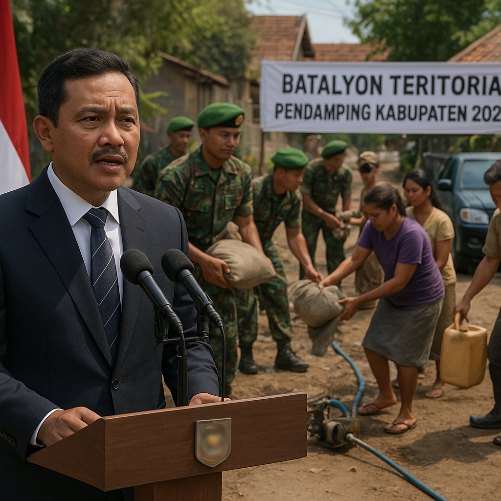 Menhan Sebut Seluruh Kabupaten di Jawa Akan Dikawal Batalyon Teritorial pada 2026