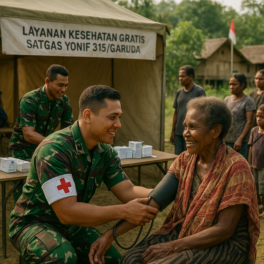 Terima Kasih Bapak TNI... Kisah Haru Warga Wabui Usai Dapat Layanan Kesehatan Gratis