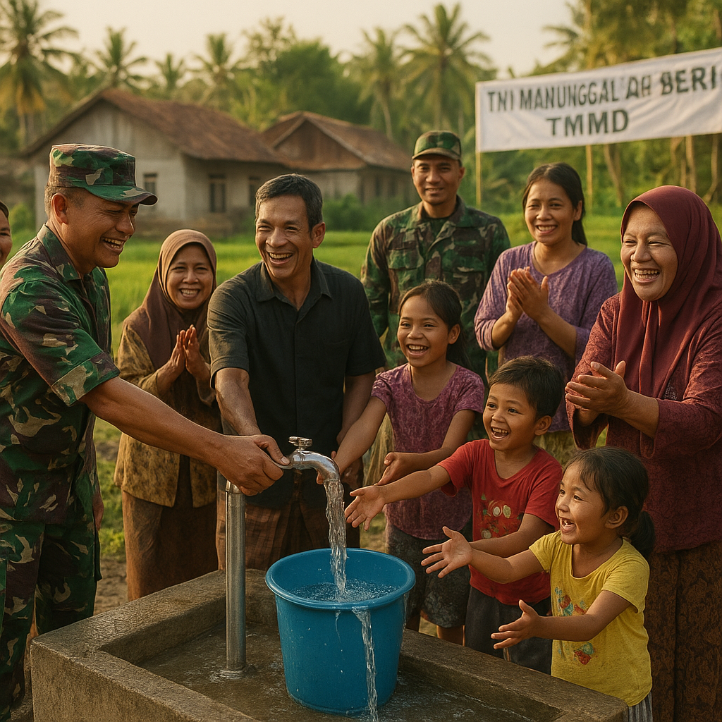 Air Jernih Akhirnya Mengalir di Dusun Pangkalan Terap, Usai Bertahun-tahun Berjuang