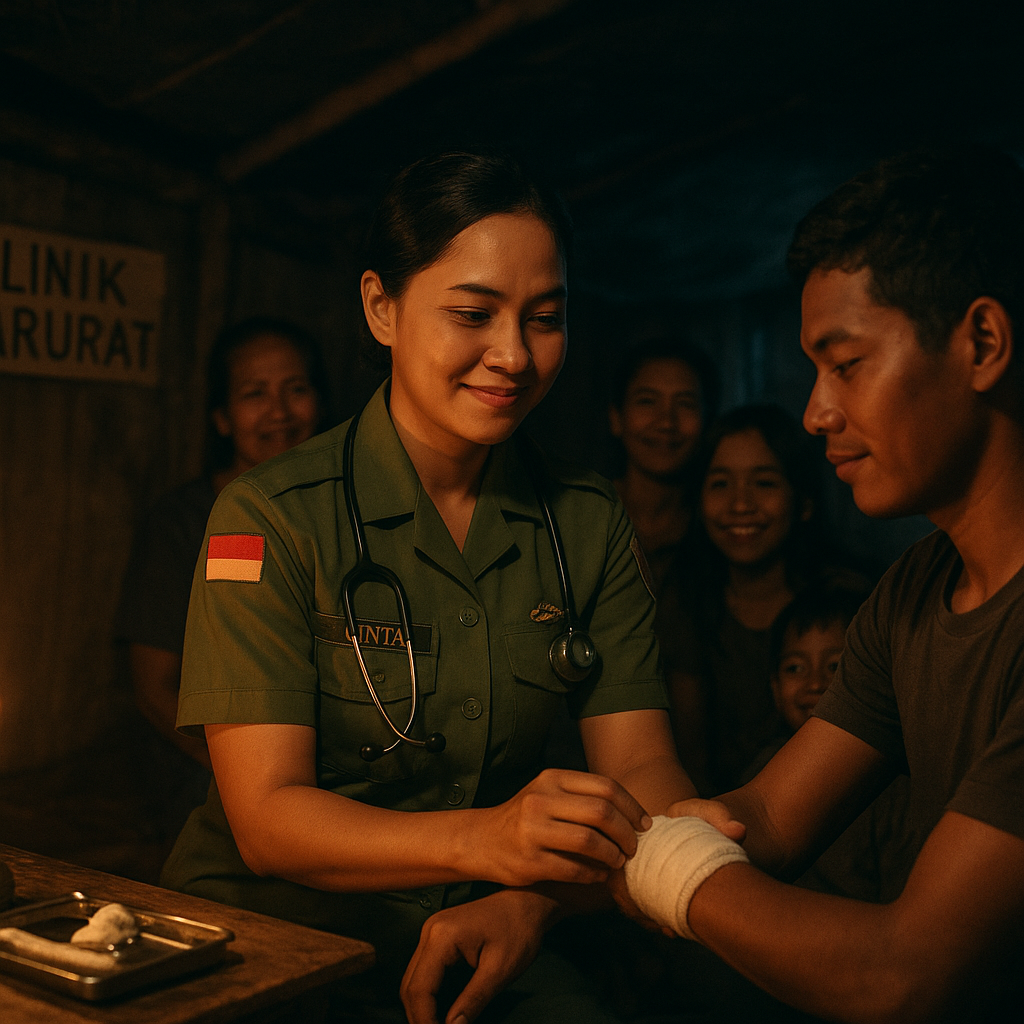 Kisah Dokter TNI di Pedalaman Sulawesi: Mengabdi di Bawah Cahaya Pelita
