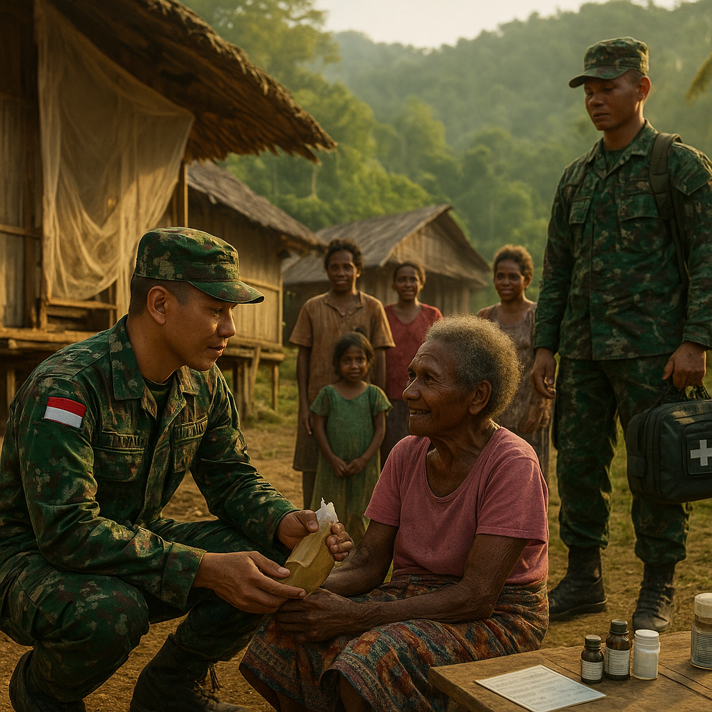 Warmth in Yahukimo's Heart: Marines Bring Healthcare to Remote Muara Village