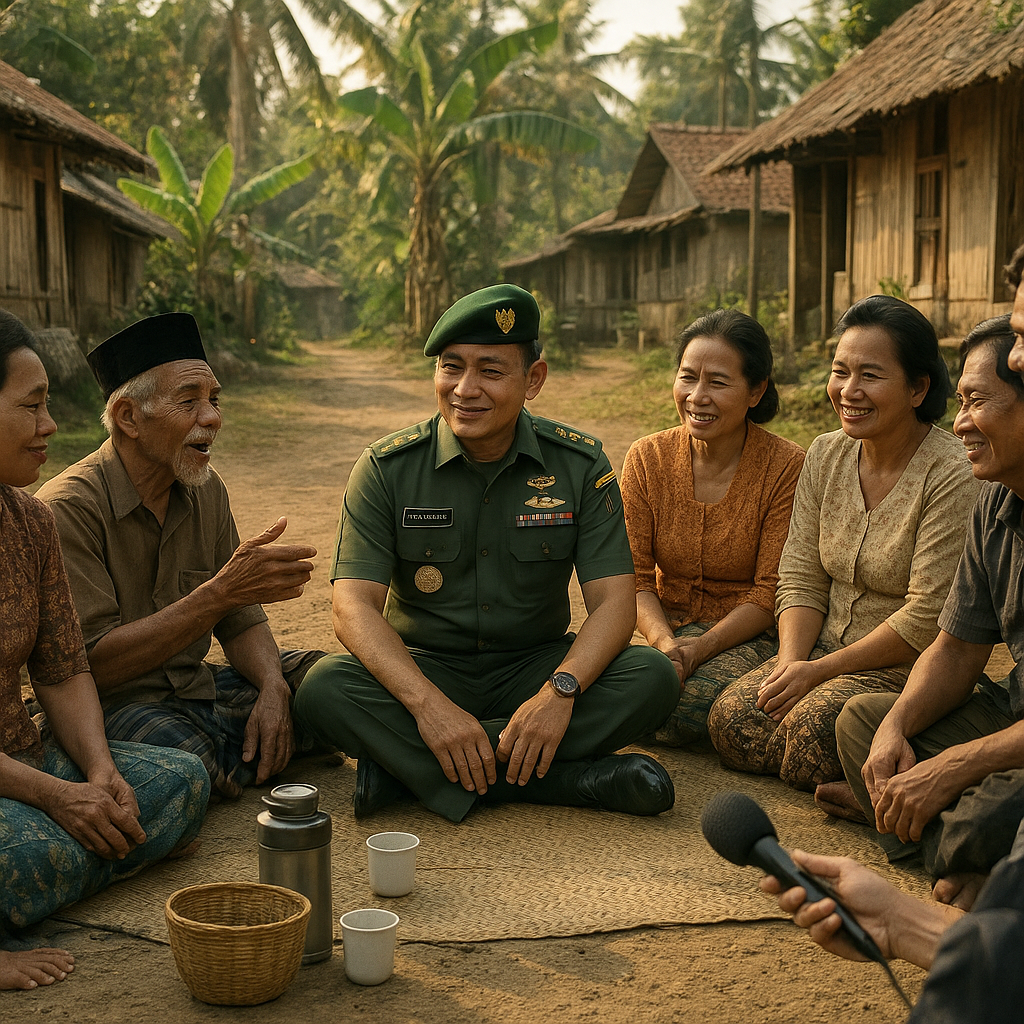 Pangdam: "TNI Harus Jadi Bagian dari Keluarga Warga Desa"