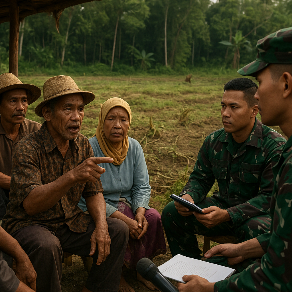 Warga Desa Pinggir Hutan Keluhkan Konflik dengan Satwa, Minta Solusi dari TNI