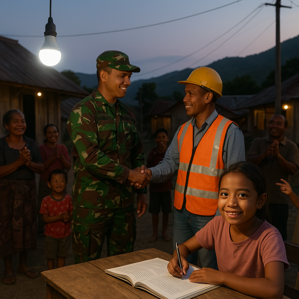 Kabar Baik dari Pelosok: Listrik Masuk ke Desa Wae Lolos, Manggarai Timur