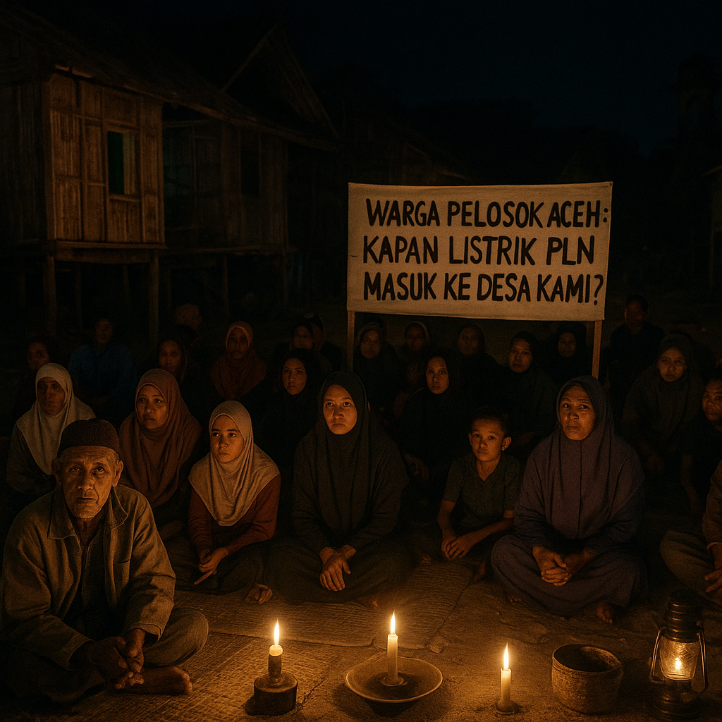 Warga Pelosok Aceh Tanya: Kapan Listrik PLN Masuk ke Desa Kami?