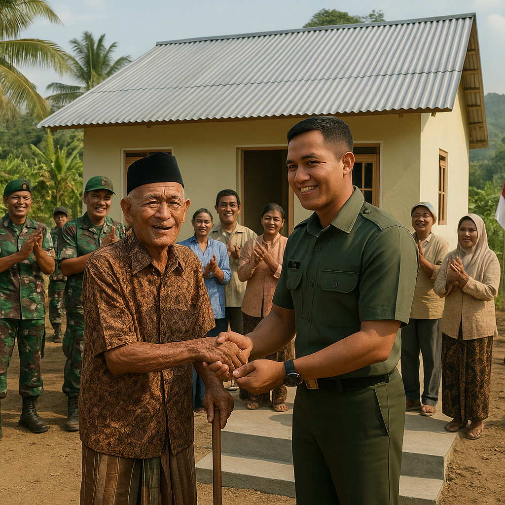 Rumah Layak Huni untuk Veteran di Desa Terpencil, Wujud Terima Kasih Bangsa