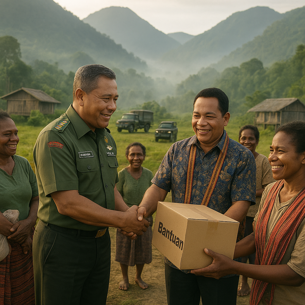 Memahami Papua: Koops TNI Habema Menyalakan Kembali Asa di Lembah Ugimba