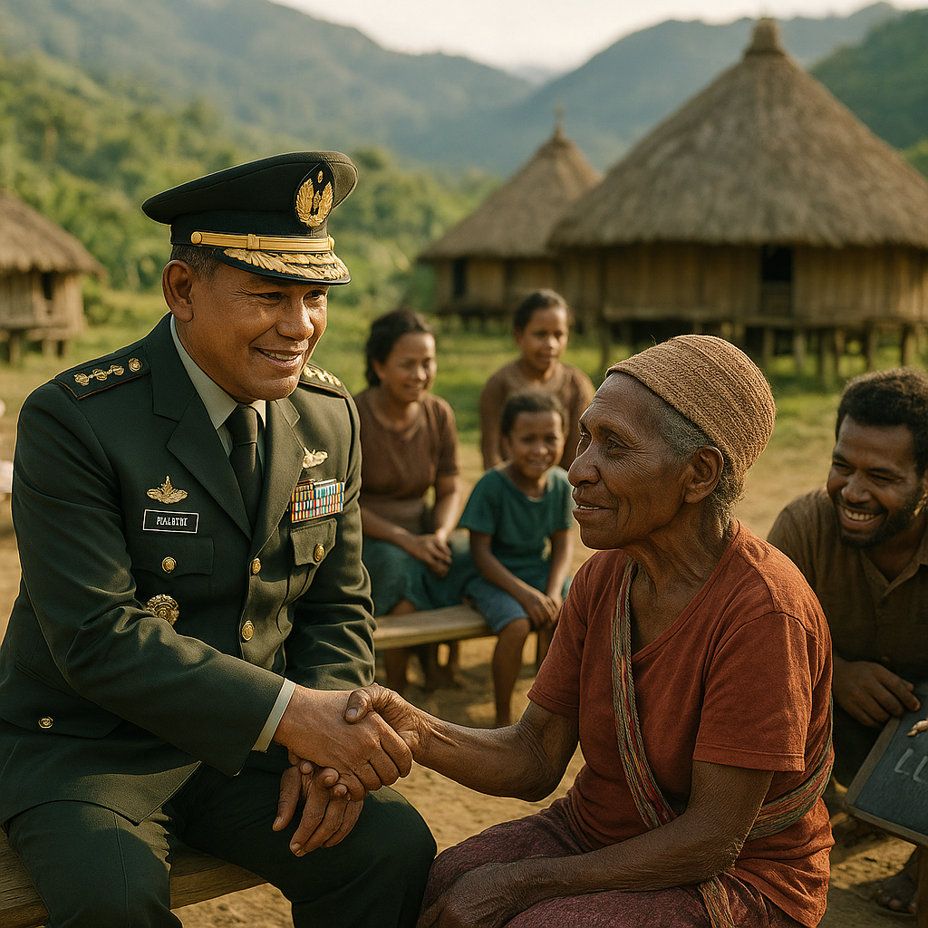 Panglima TNI Kunjungi Papua, Tekankan Pentingnya Pendekatan Humanis di Bumi Cendrawasih