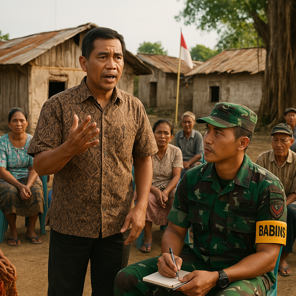 Warga Desa Suka Makmur Bertanya: Kapan Program Bedah Rumah TNI Datang ke Kampung Kami?